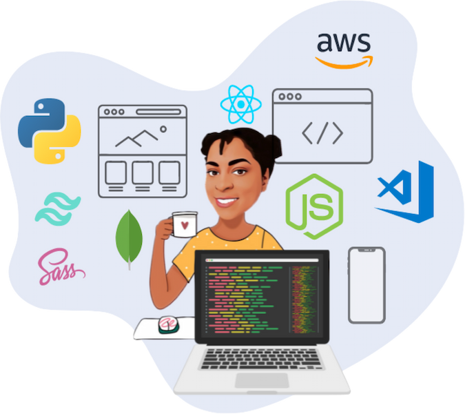 Coding girl